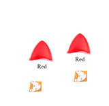 Electric car helmet cat ear accessories