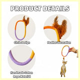 Cotton Rope Cat Toys Catnip Toys With Feather Safe Teeth