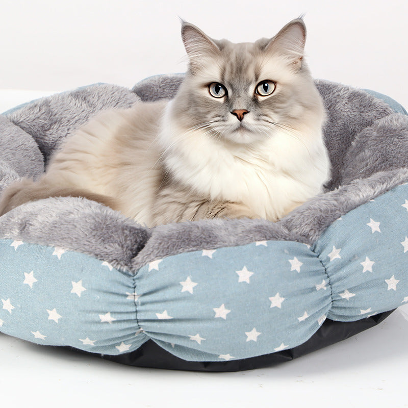 Cat Beds For Indoor Cats Calming Donut Bed For Puppy And Kitten